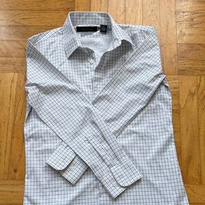 Boy’s Grid Dress Shirt